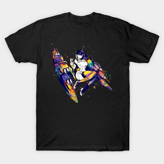 Azur Lane Atago Pop Art T-Shirt by DIY Kulon Progo 